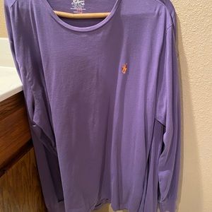 Long sleeve polo shirt